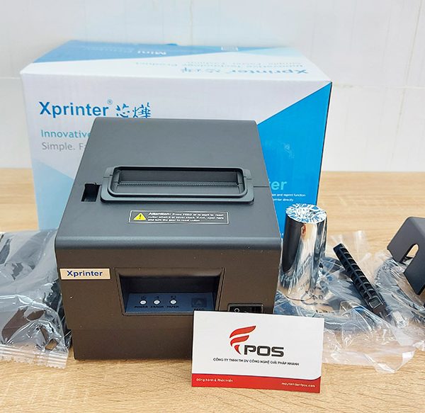 Alternative view of Máy in hóa đơn Xprinter XP-Q260 [USB+LAN+RS232]