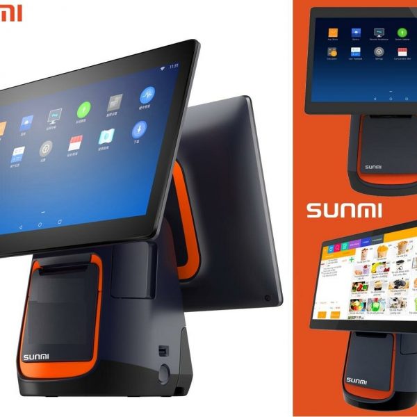 Máy POS bán hàng Sunmi T2 - 2 Màn Hình