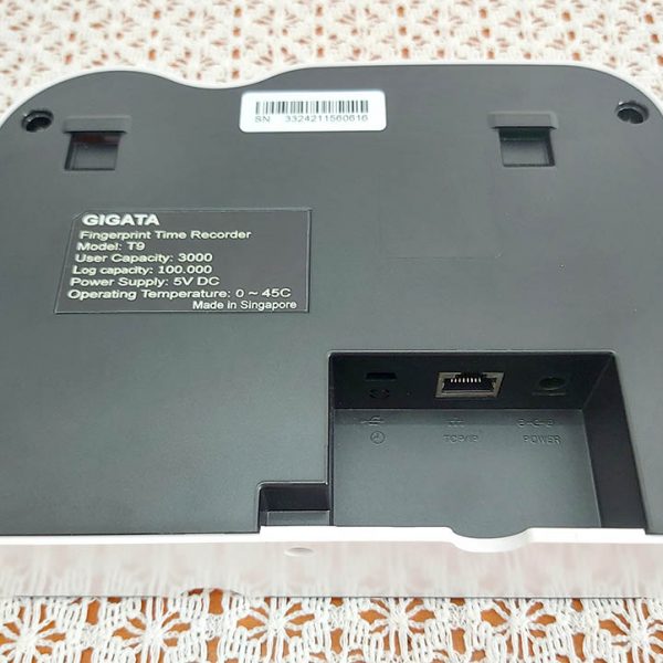 máy chấm công gigata t9