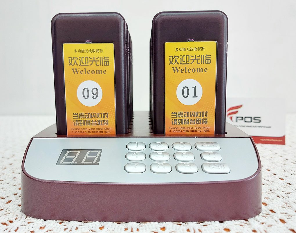 Bộ thẻ rung tự phục vụ F15 - Bộ 16 thẻ - Ảnh 2