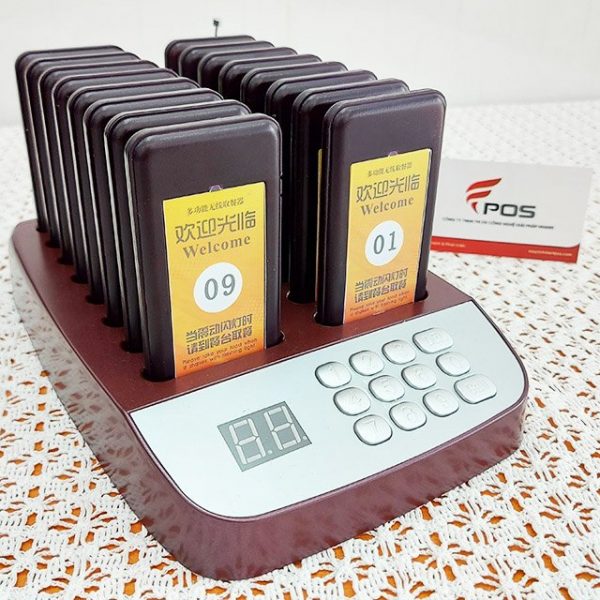 Bộ thẻ rung tự phục vụ F15 - Bộ 16 thẻ