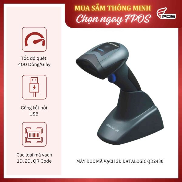 Máy đọc mã vạch 2D DATALOGIC QD2430