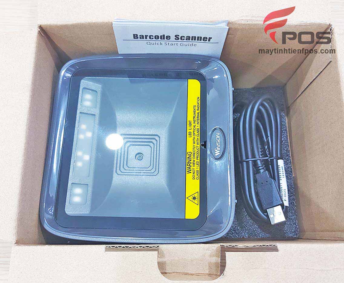 Máy quét mã vạch để bàn đa hướng 1D & 2D WAI-6780 - Ảnh 3