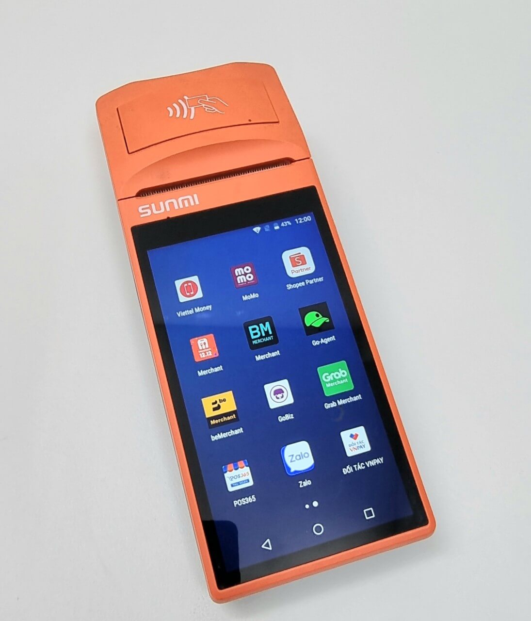 Máy POS cầm tay nhận đơn Sunmi V1s - Máy 90% - Ảnh 6