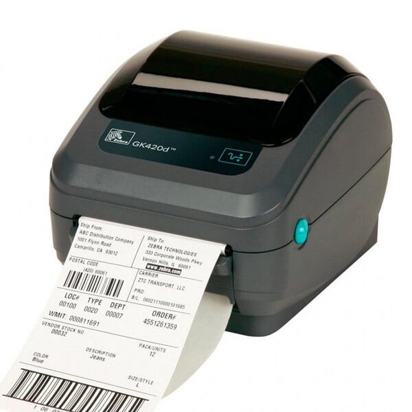 Máy in mã vạch Zebra GK420D - Chính hãng