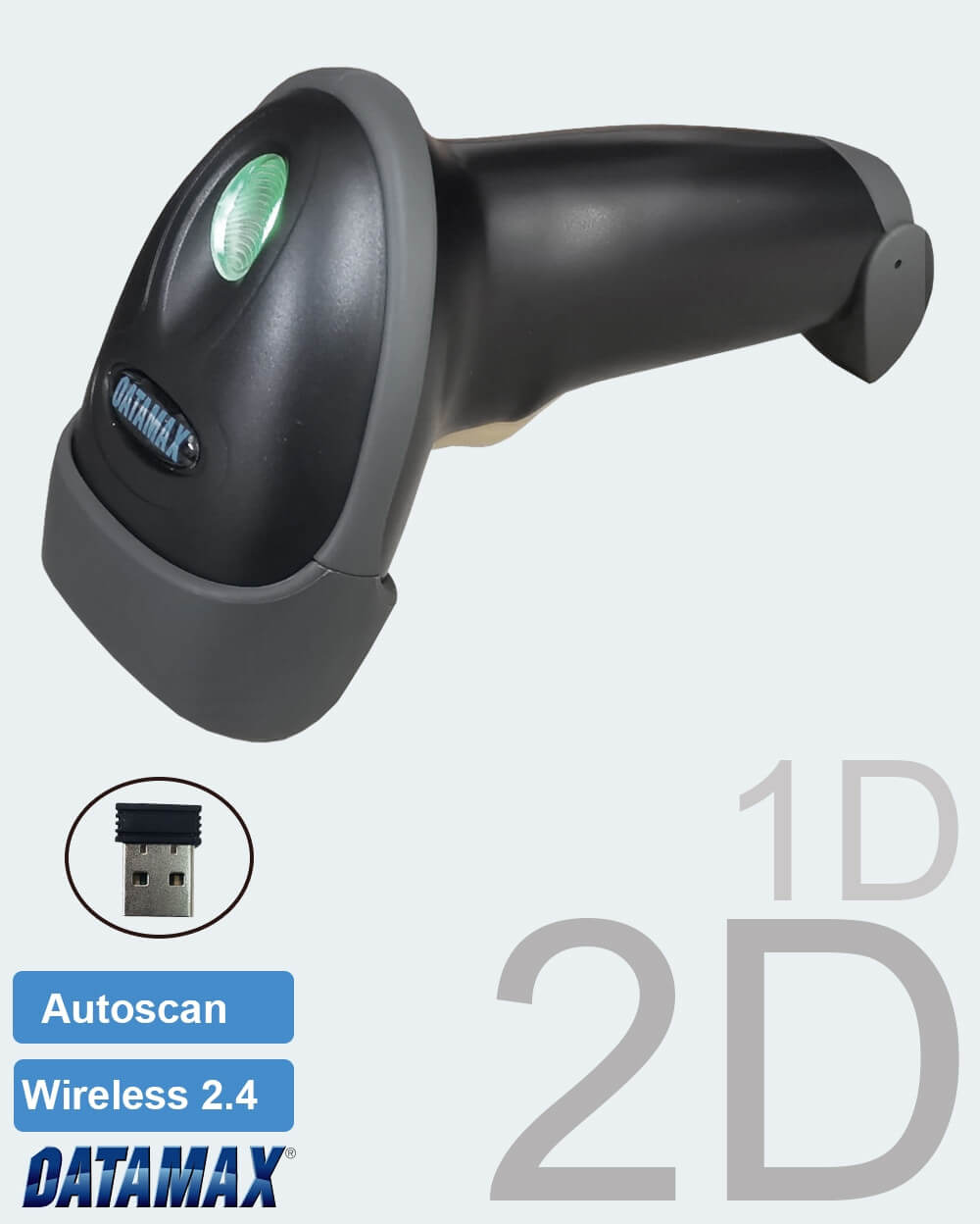 Máy quét mã vạch không dây Datamax M400S 1D/2D - Ảnh 2