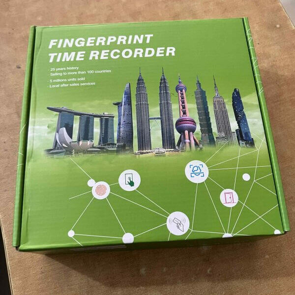 Alternative view of Máy chấm công vân tay Ronald Jack Model T68