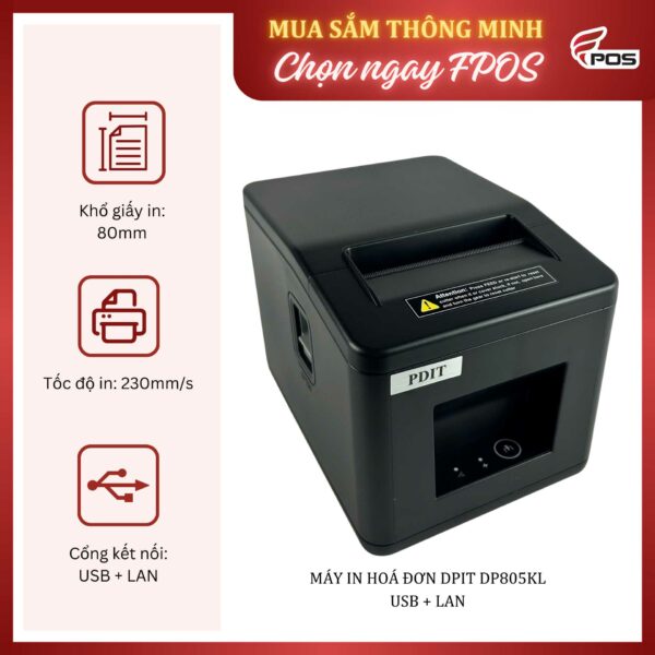 Máy in hoá đơn DPIT DP805KL