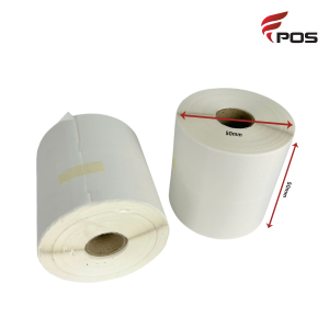 Nhãn decal (50x50)mm x 50m 2 hàng ( Keo REMOVE )