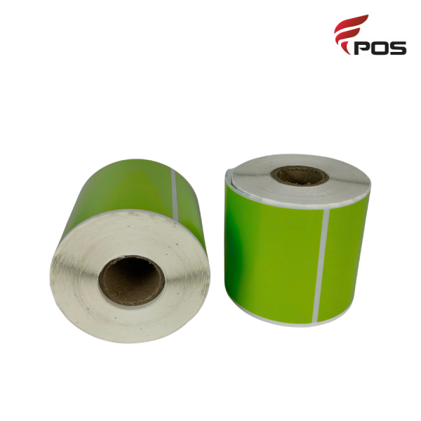 Alternative view of Decal Thường Màu Xanh Lá 70x80mm cuộn 30m