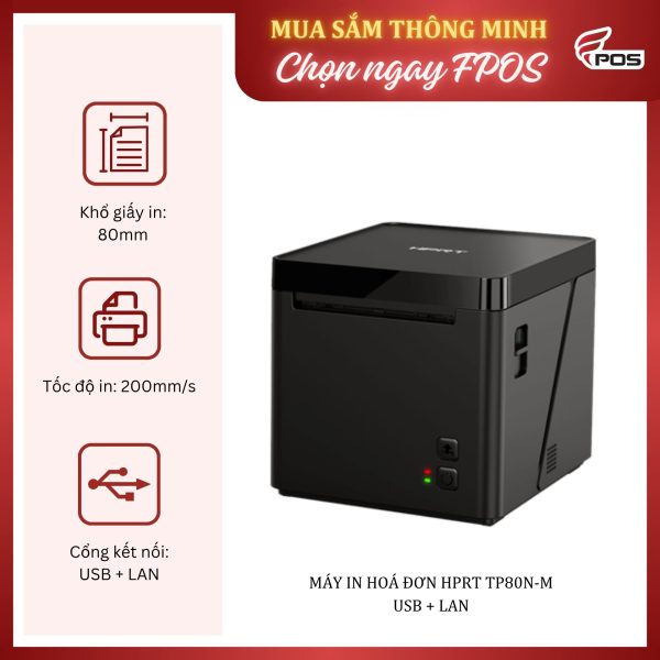 Máy in hóa đơn HPRT TP80N-M