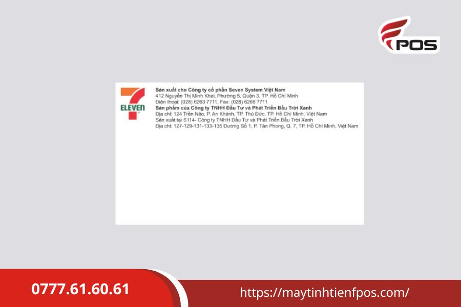 Sản Phẩm Không Có Tem Phụ