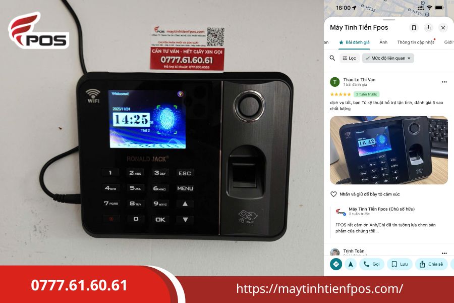 Máy Chấm Công Cho Văn Phòng