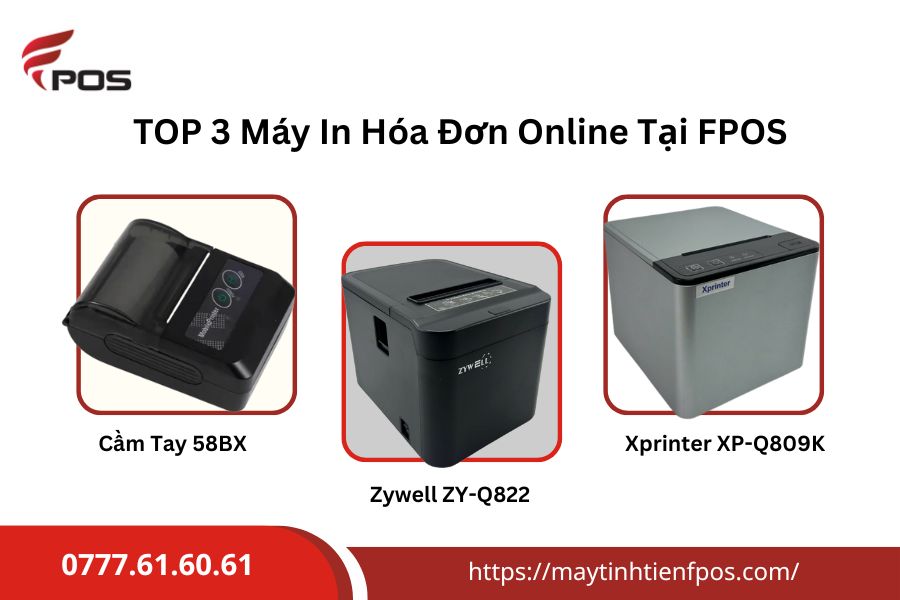 máy in hóa đơn online