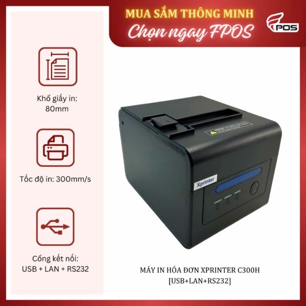 Máy in hóa đơn Xprinter C300H