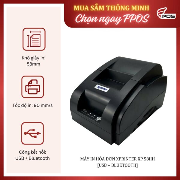 Máy in hóa đơn XPRINTER XP 58IIH