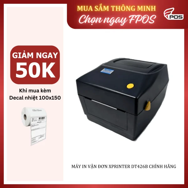 MÁY IN MÃ VẠCH XPRINTER - DT426B CHÍNH HÃNG