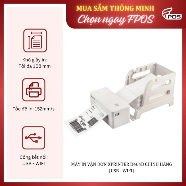 Máy in mã vạch D464B