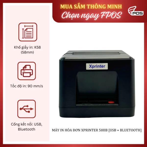 Máy in hóa đơn Xprinter 58IIB