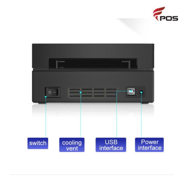 Máy In Tem Mã Vạch A6 BY 482BT [USB + Bluetooth]