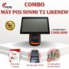 Combo máy tính tiền Sunmi T2