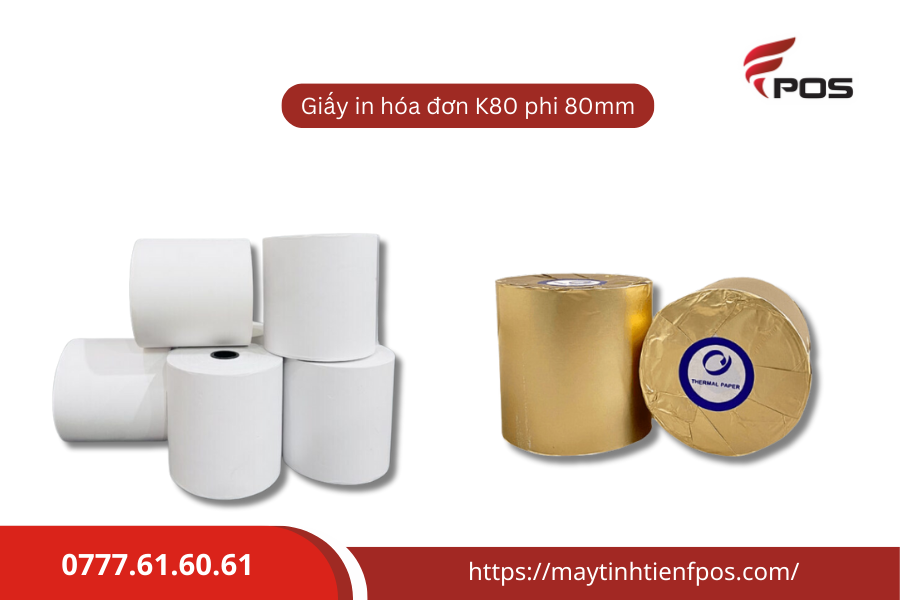 Các loại giấy in nhiệt