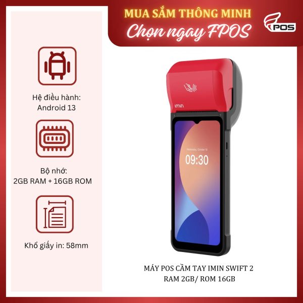 Máy POS Cầm Tay iMin Swift 2