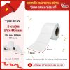 Giấy in tem cân điện tử 58x40mm