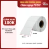 giấy in tem trà sữa 50x30 cuộn 25m