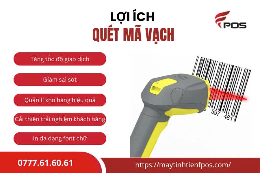 máy quét mã vạch