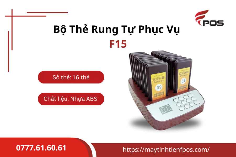 Bộ thẻ rung tự phục vụ 