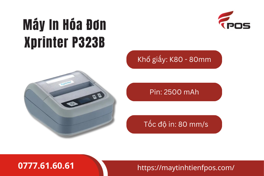 Máy in hóa đơn mini kết nối điện thoại