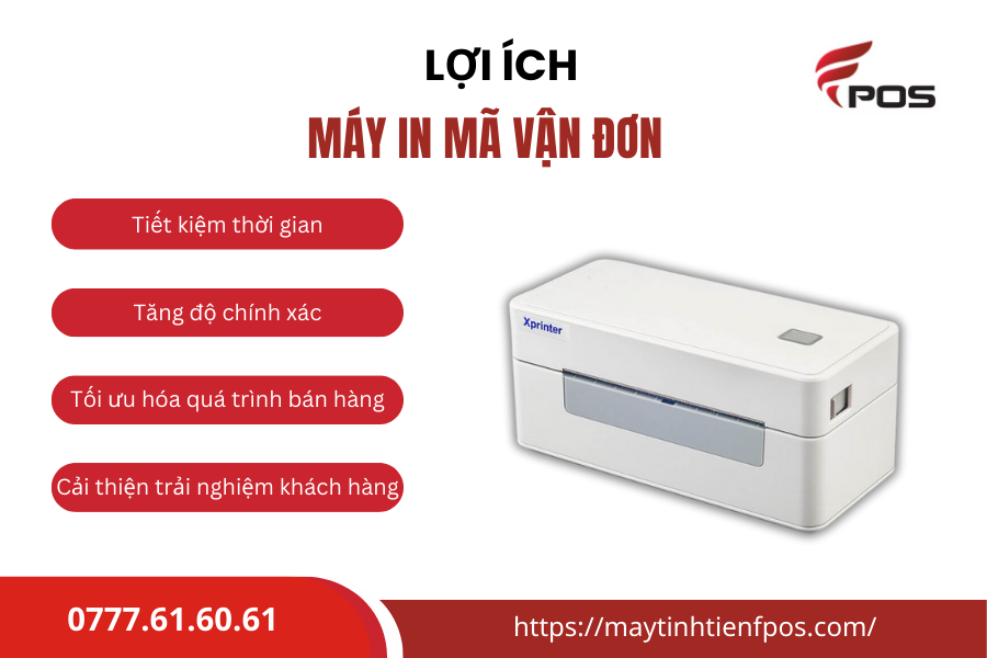 Máy in mã vận đơn