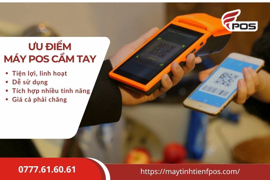 máy pos tính tiền cầm tay