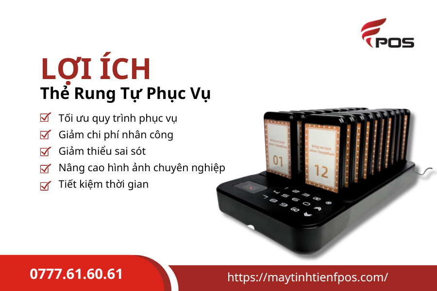 thẻ rung tự phục vụ