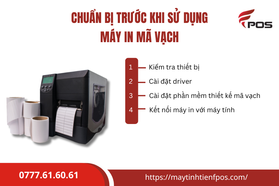 Cách sử dụng máy in mã vạch