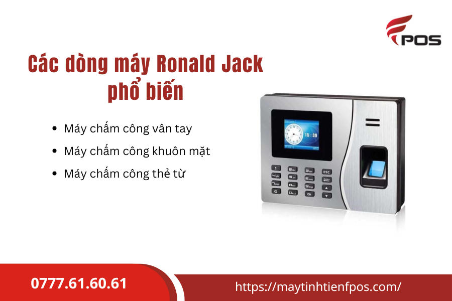 Máy chấm công Ronald Jack