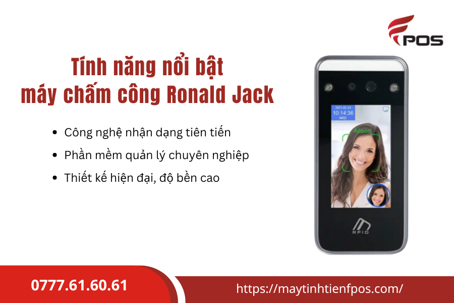 Máy chấm công Ronald Jack