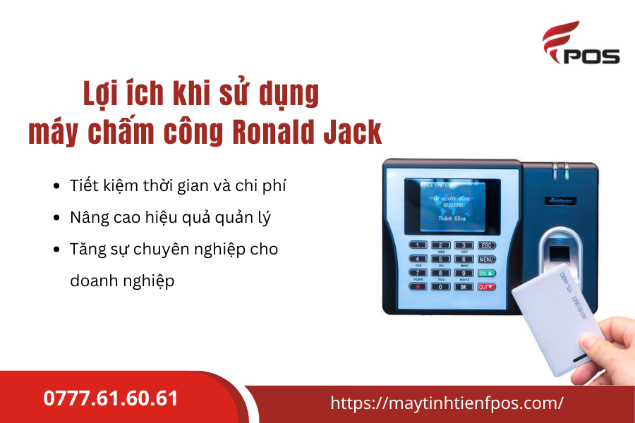 Máy chấm công Ronald Jack