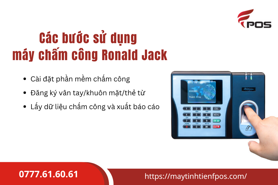 Máy chấm công Ronald Jack