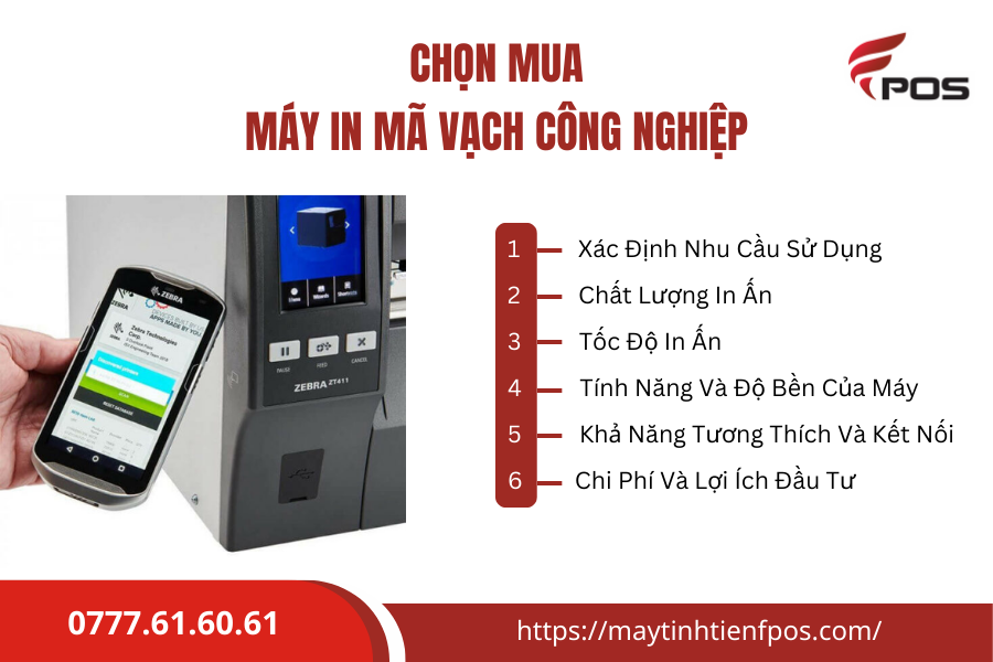 máy in mã vạch công nghiệp