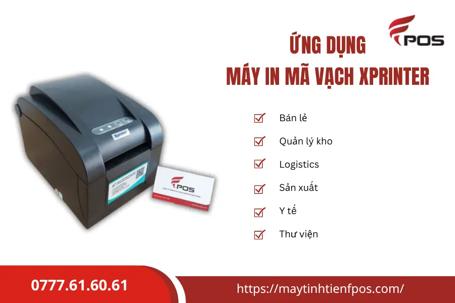 Máy in mã vạch Xprinter