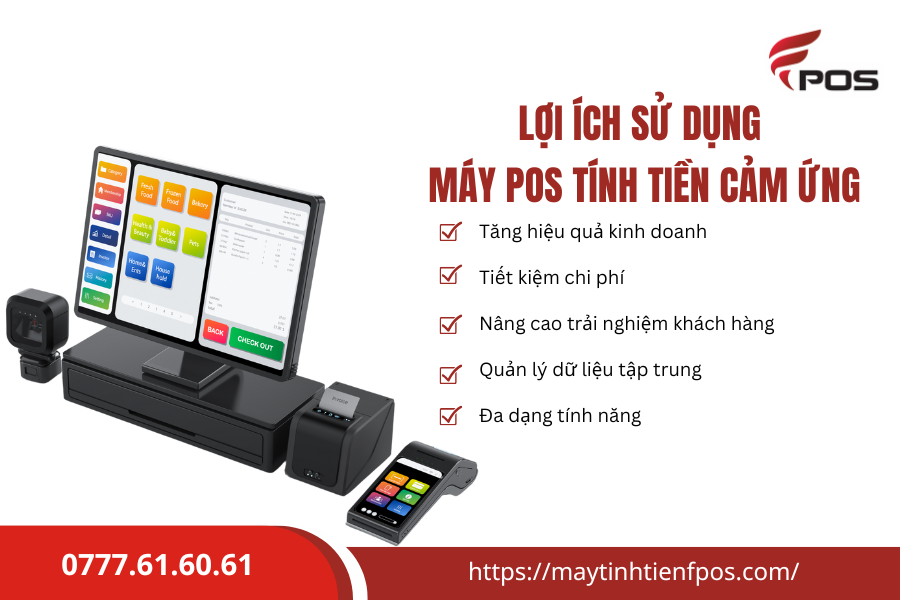 Máy Pos Tính Tiền Cảm Ứng