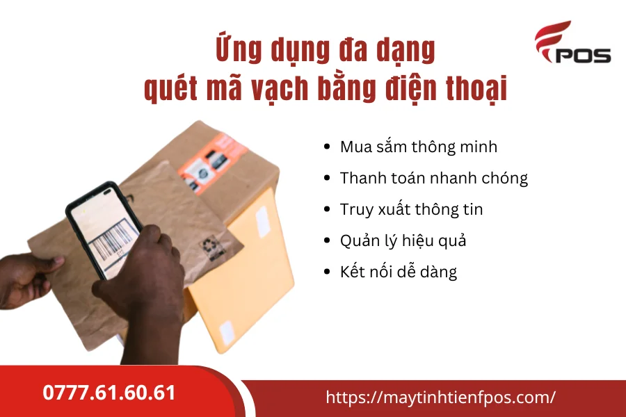 biến điện thoại thành máy quét mã vạch