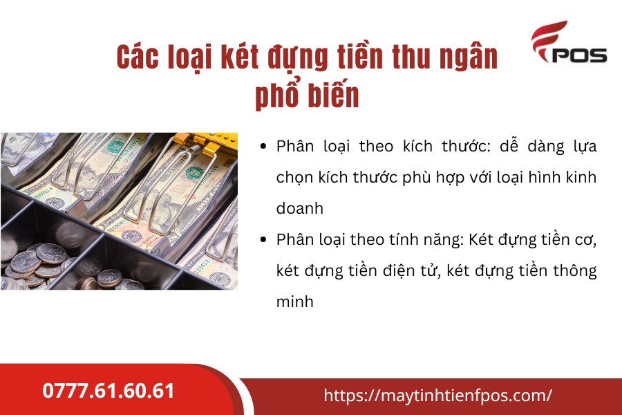 Két đựng tiền thu ngân