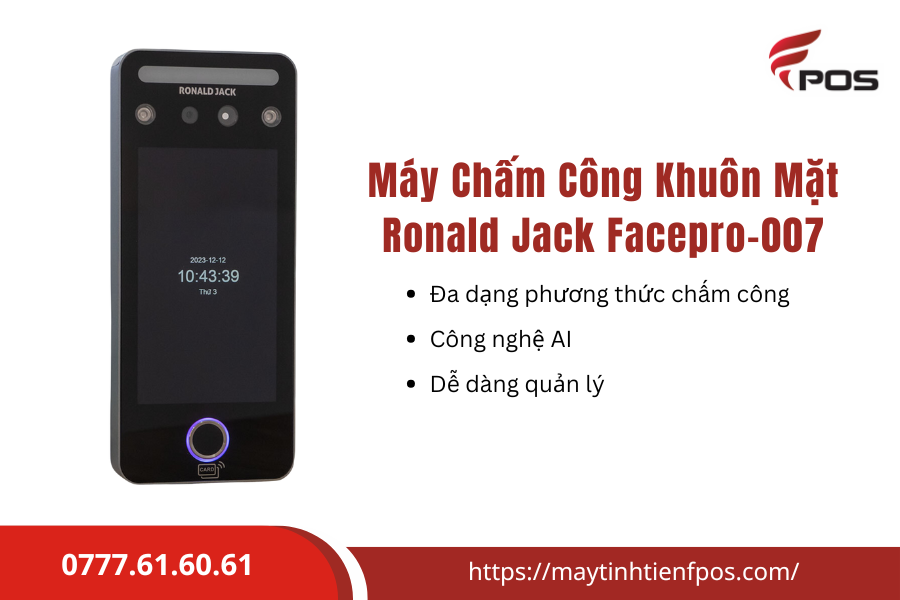 máy chấm công khuôn mặt