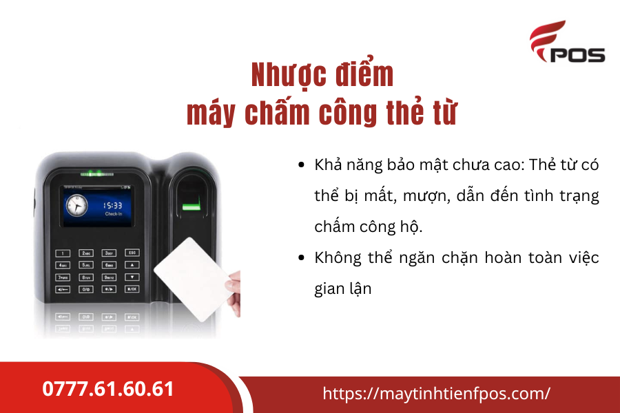 Máy chấm công thẻ từ