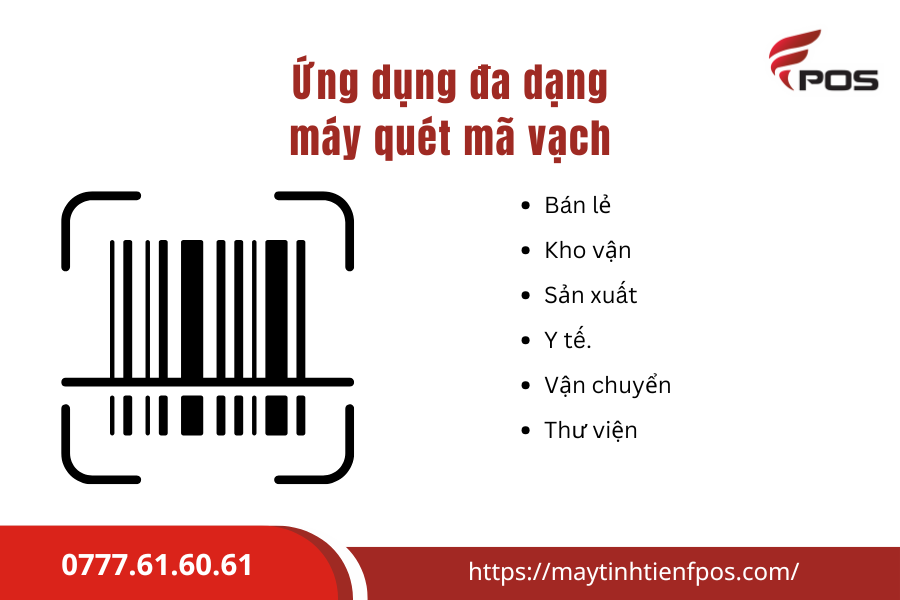 Máy quét mã vạch không dây