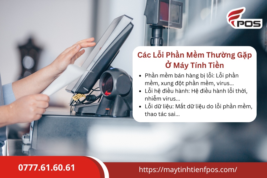 lỗi thường gặp ở máy tính tiền và cách khắc phục