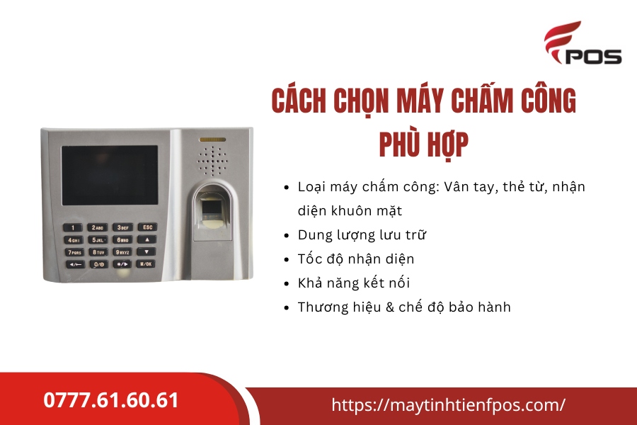 lợi ích của máy chấm công